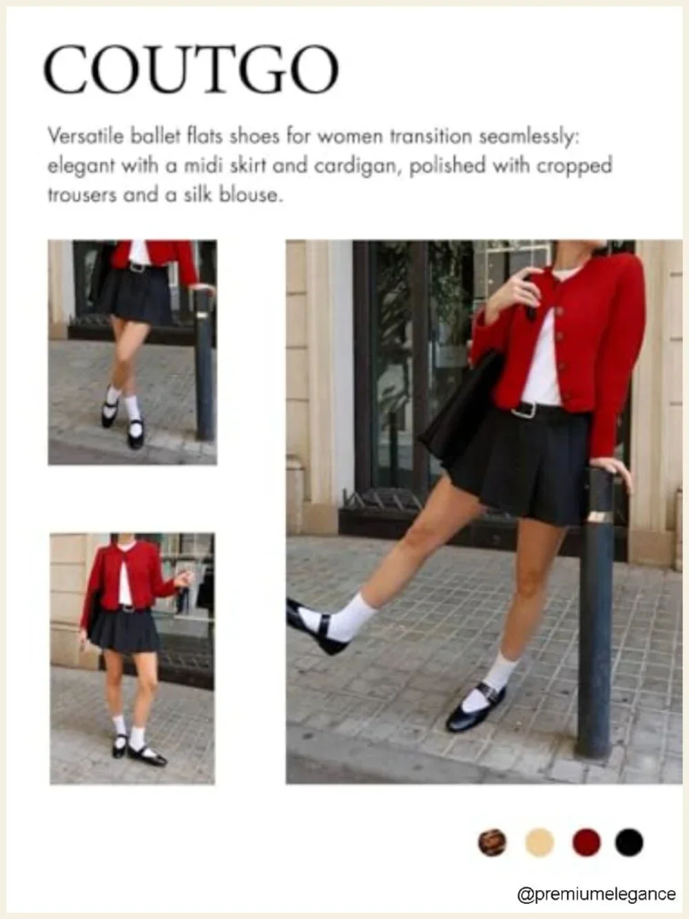 Square Toe Adjustable Strap Mary Jane Flats with Memory Foam Insole